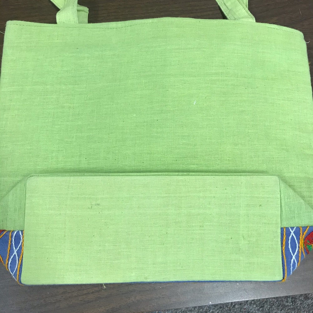 NEW Canvas Bag with Bling - Picture 3 of 5